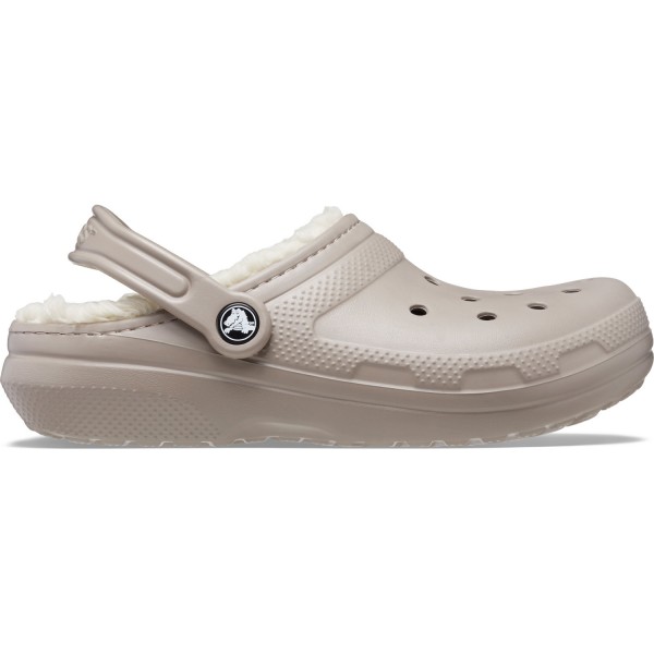 Crocs Classic Lined Unisex Clogs mit Futter Mushroom/Bone