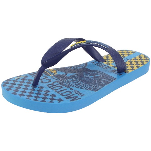 Ipanema Temas XII Kids Boy Flip Sandals blue/yellow | Flip Flops ...