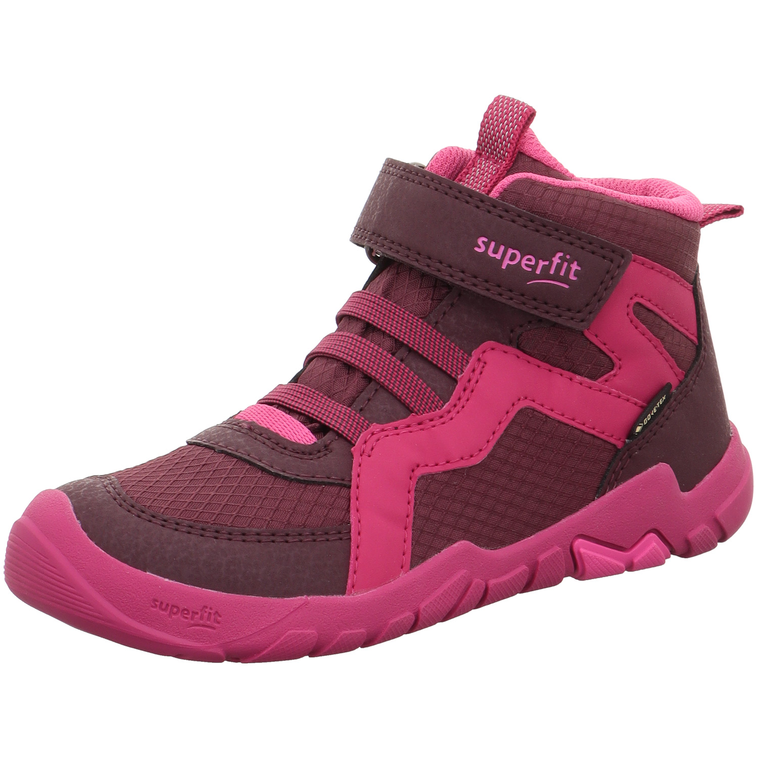 Sneaker | Trace Flux | Kinderschuhe Barfußschuhe Schuhe | Gore-Tex Online & Mädchen Sneaker Superfit Rot/Pink Barefit