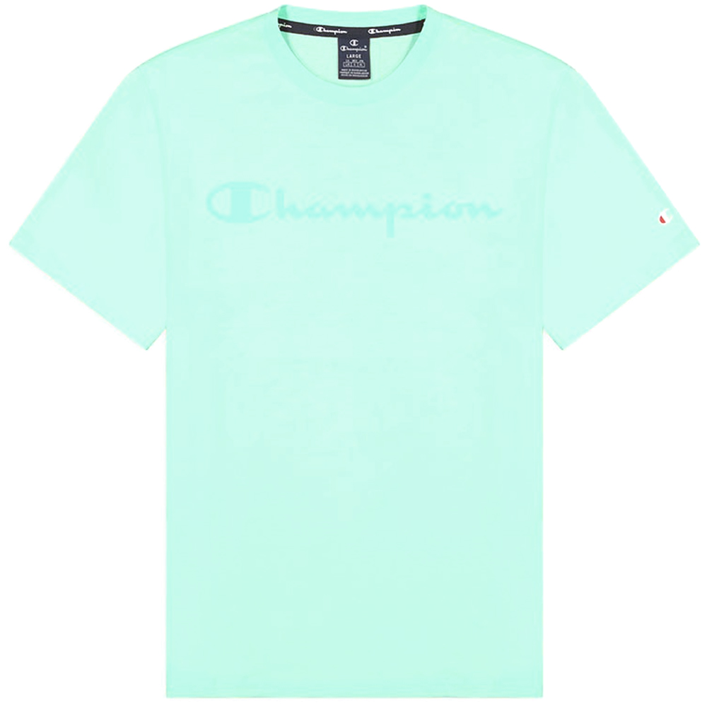 Champion Crewneck T-Shirt Mn Herren Champion | Marken Shirt | | (CBG) Online Flux & Schuhe Türkis
