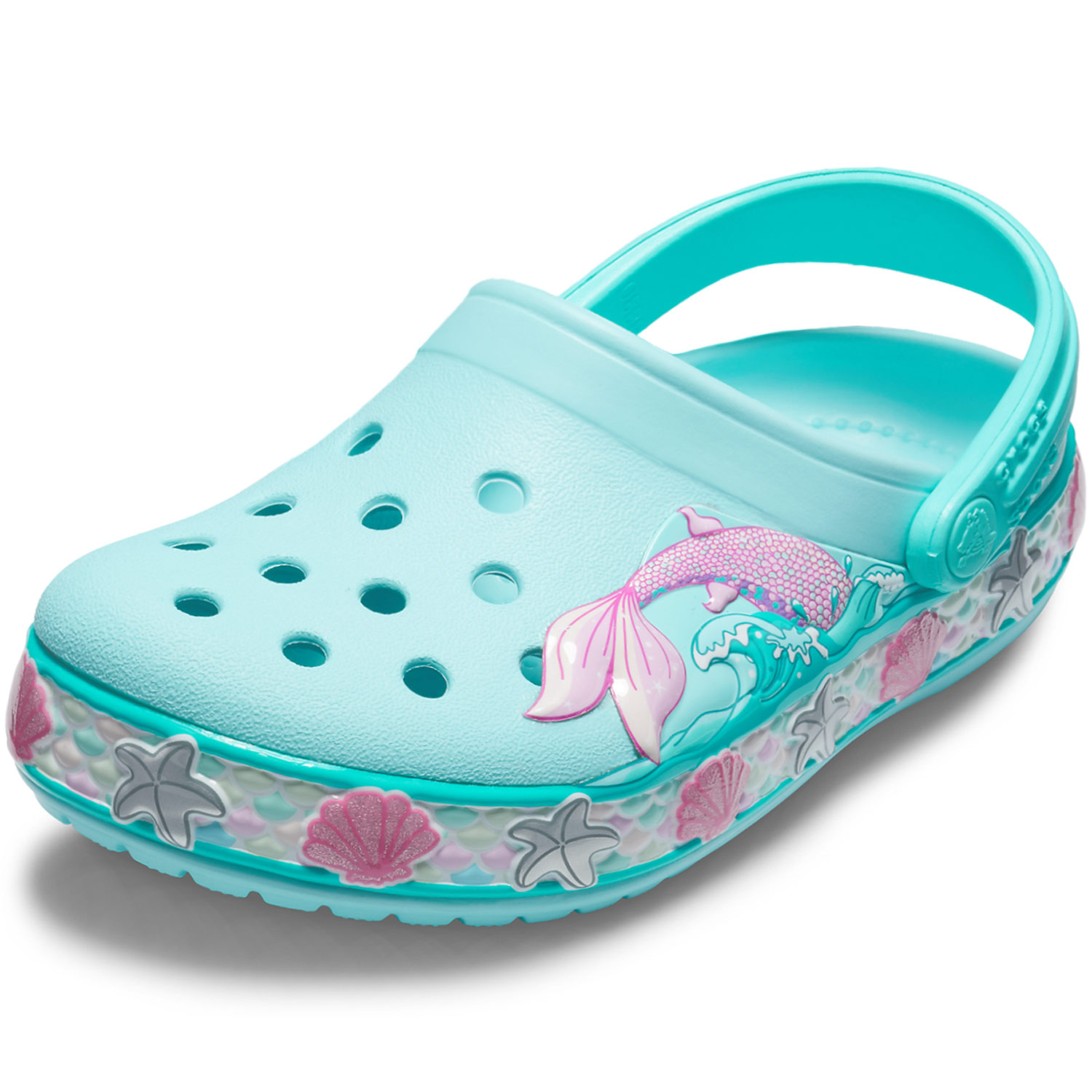 crocs mermaid