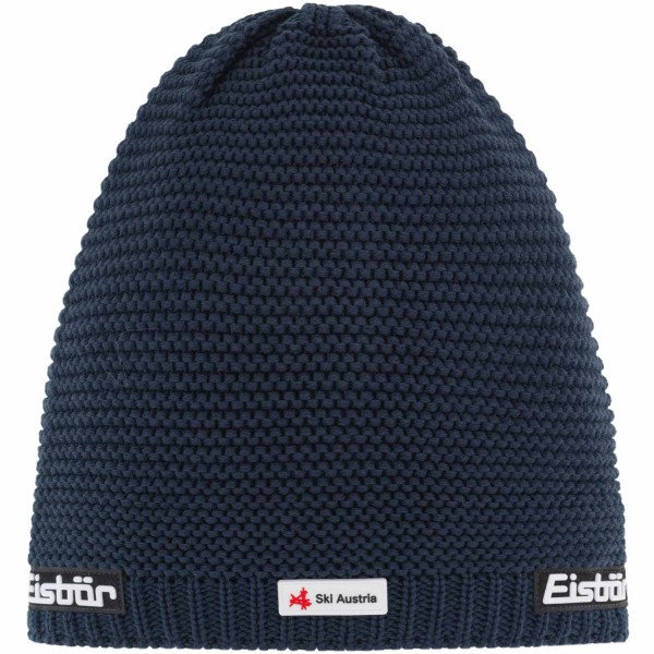 Eisbär Corson OS SKA Unisex Oversized Winterbeanie Dunkelblau (Dark Cobalt)