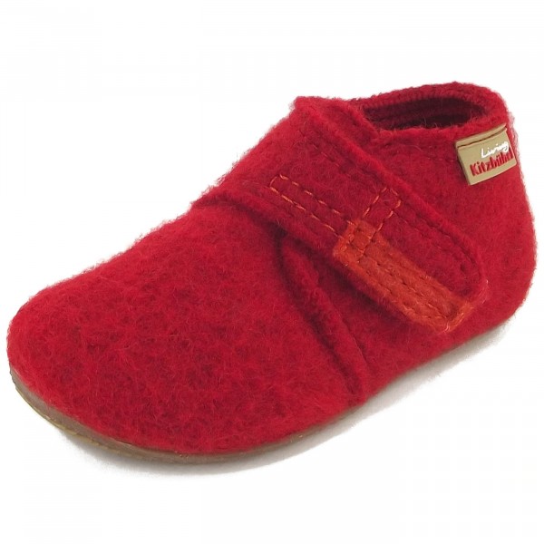 1609 Toddler Slippers red 