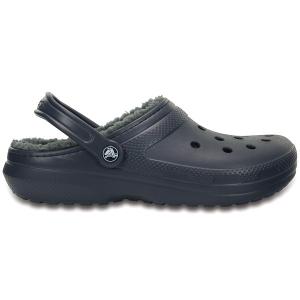 Crocs Classic Lined Unisex Clogs mit Futter Navy/Charcoal