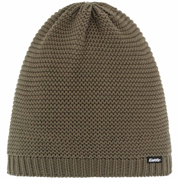 Eisbär Corson OS RL Unisex Winterbeanie mit Fleeceband Khaki Green