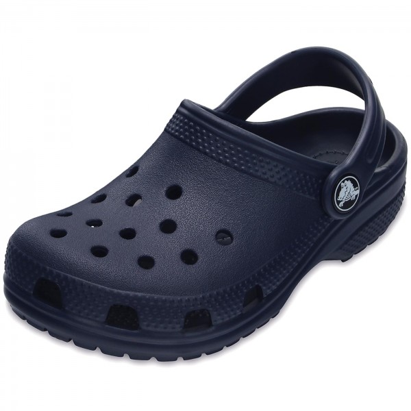 kids navy crocs