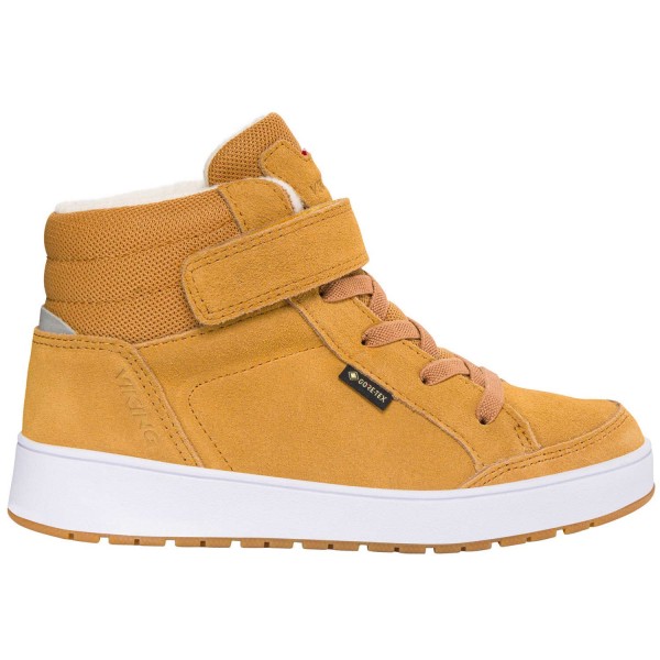 Viking Gore-Tex Eagle Mid GTX Warm Jungen Winter-Stiefelette mit Warmfutter Senfgelb (Mustard)