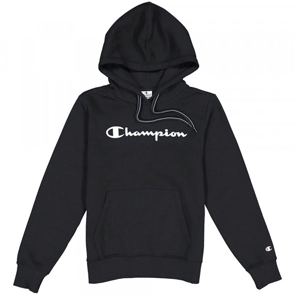 champion women's hoodie black