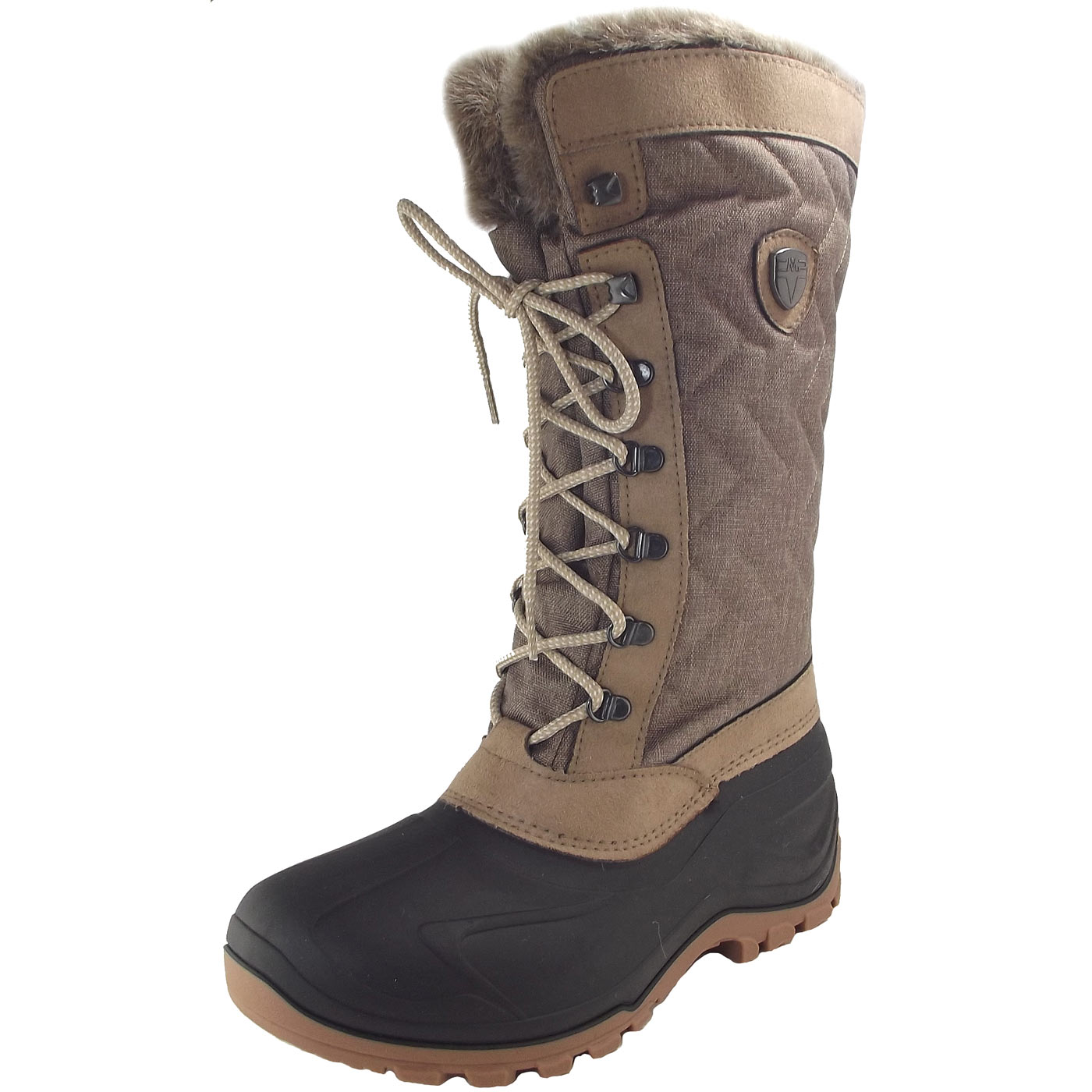women's winter boots brown