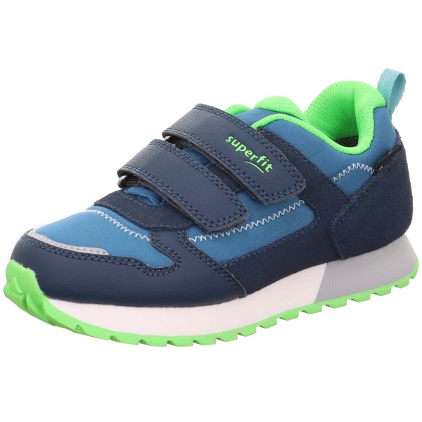 Superfit Gore-Tex Dash Kinder Wasserdichte Sportschuhe Blau/Hellgrün