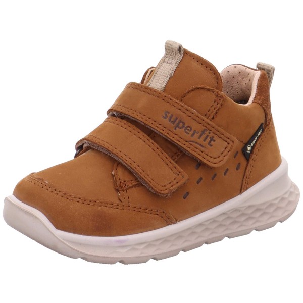 Superfit Gore-Tex Breeze Kleinkinder Wasserdichte Klettschuhe Braun/Beige (3000)