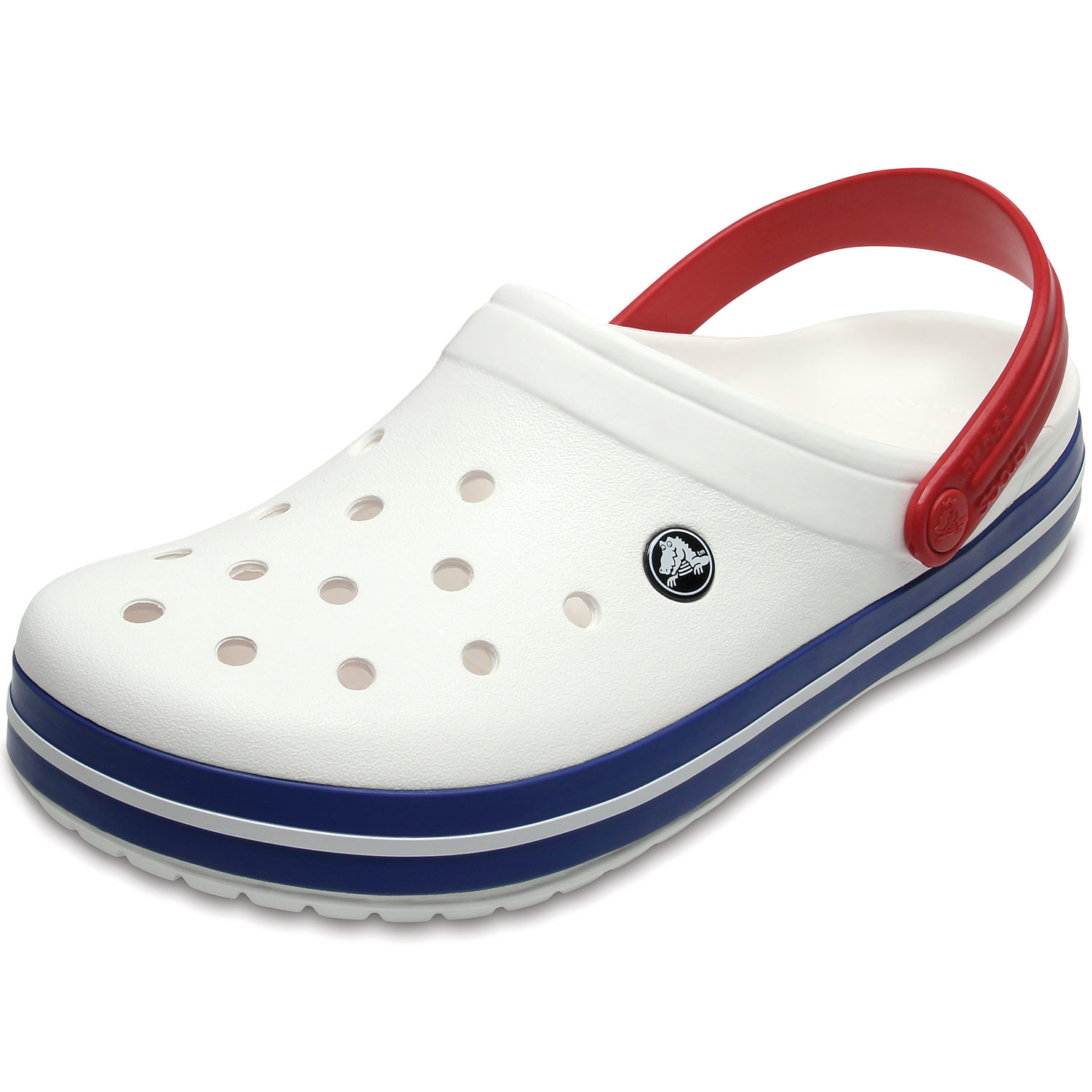 blue crocs shoes