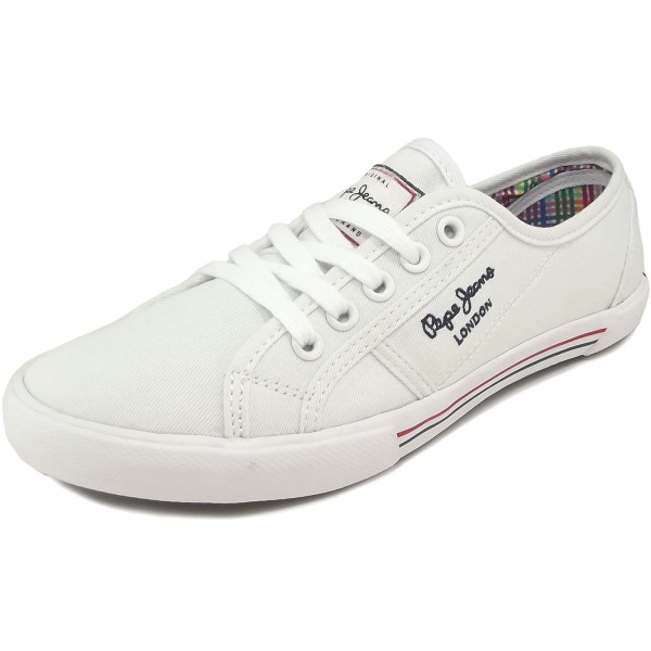 pepe jeans white sneakers