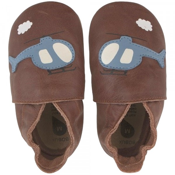 Bobux Helicopter Baby Krabbelschuhe braun (toffee) 2