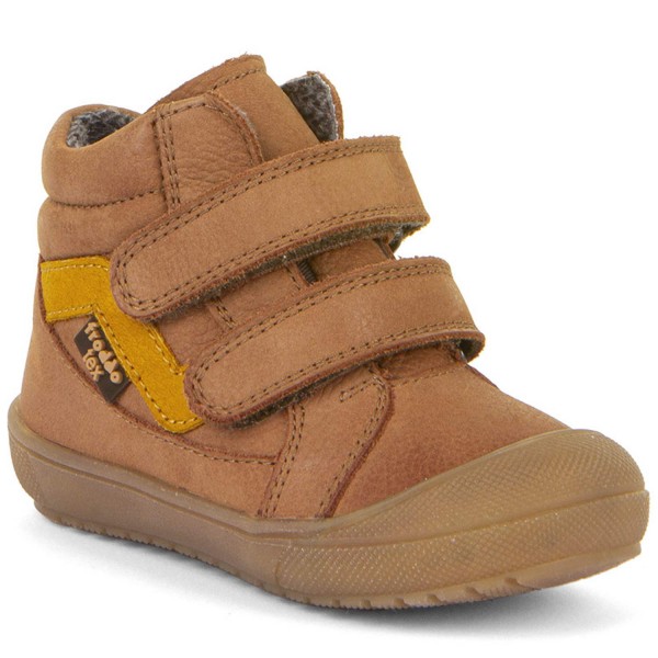 Froddo FroddoTex Ollie Kleinkinder Wasserdichte Klett-Stiefelette Braun (Cognac)